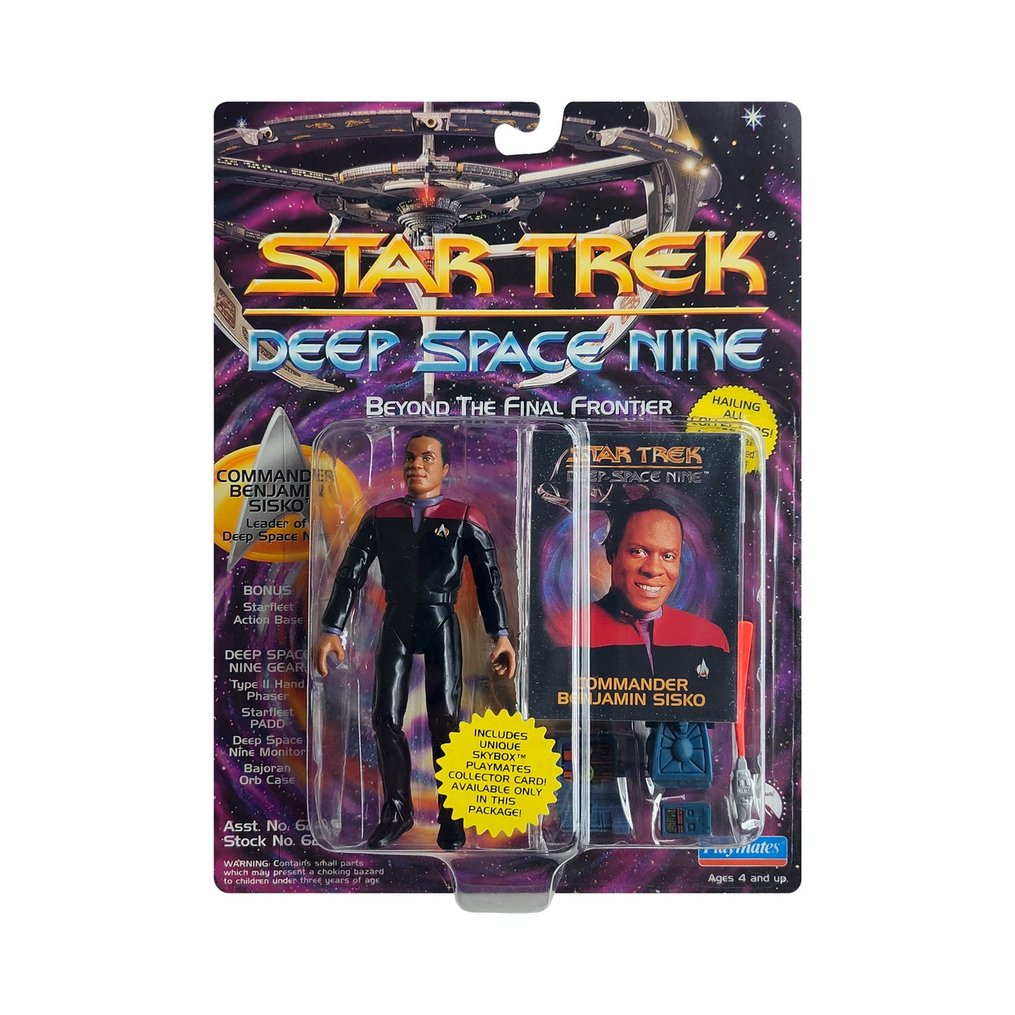 Star Trek: Deep Space Nine Commander Benjamin Sisko 4.5-Inch Action Figure