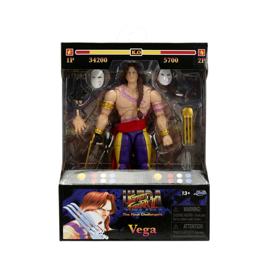 Ultra Street Fighter II Series 4 Vega 6-Inch Action Figure
