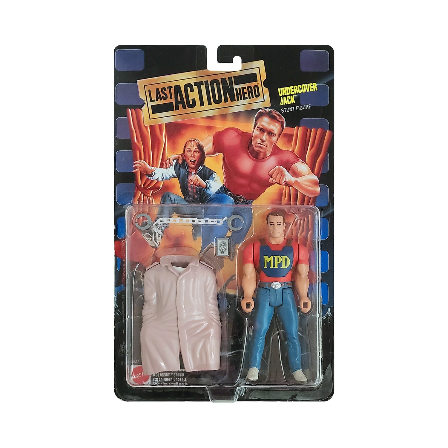 Last Action Hero Undercover Jack Stunt Action Figure, 1993 