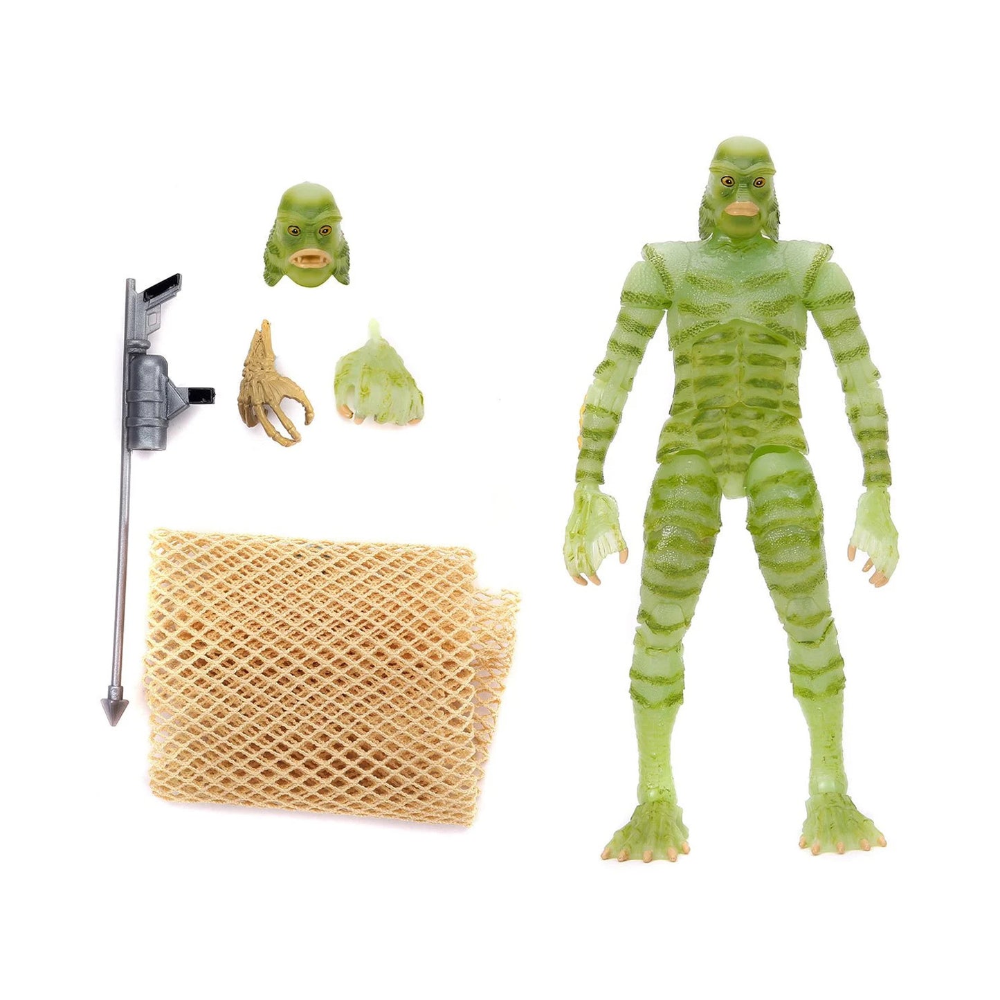 Glow in the Dark Creature from the Black Lagoon 6-Inch Action Figure from Jada Toys Universal Monsters