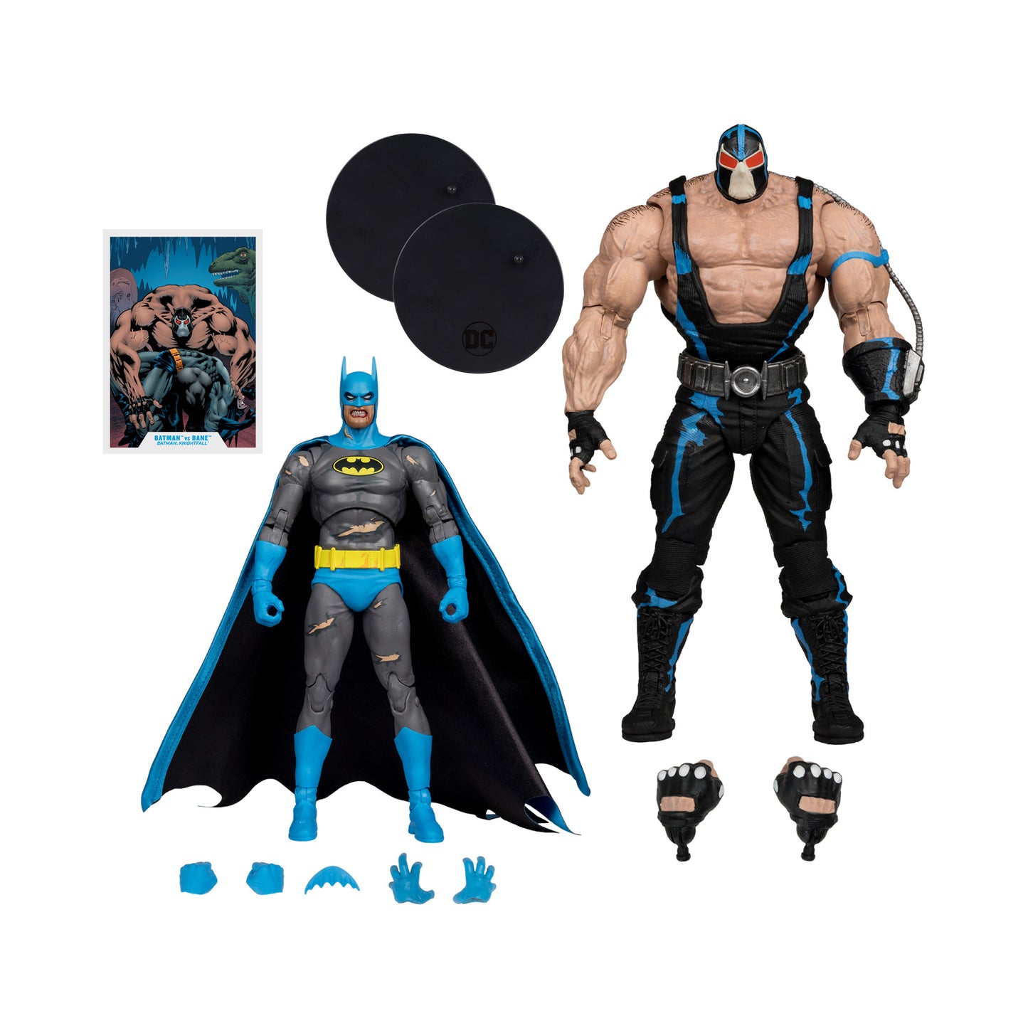 DC Multiverse Batman vs. Bane Armor 7-Inch Scale Action Figure 2-Pack
