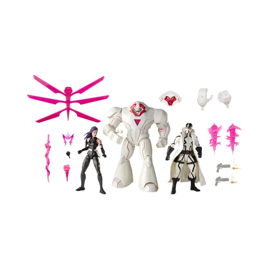 Marvel Legends X-Men Exclusive Action Figure 3-Pack (Psylocke, Nimrod, Fantomex)