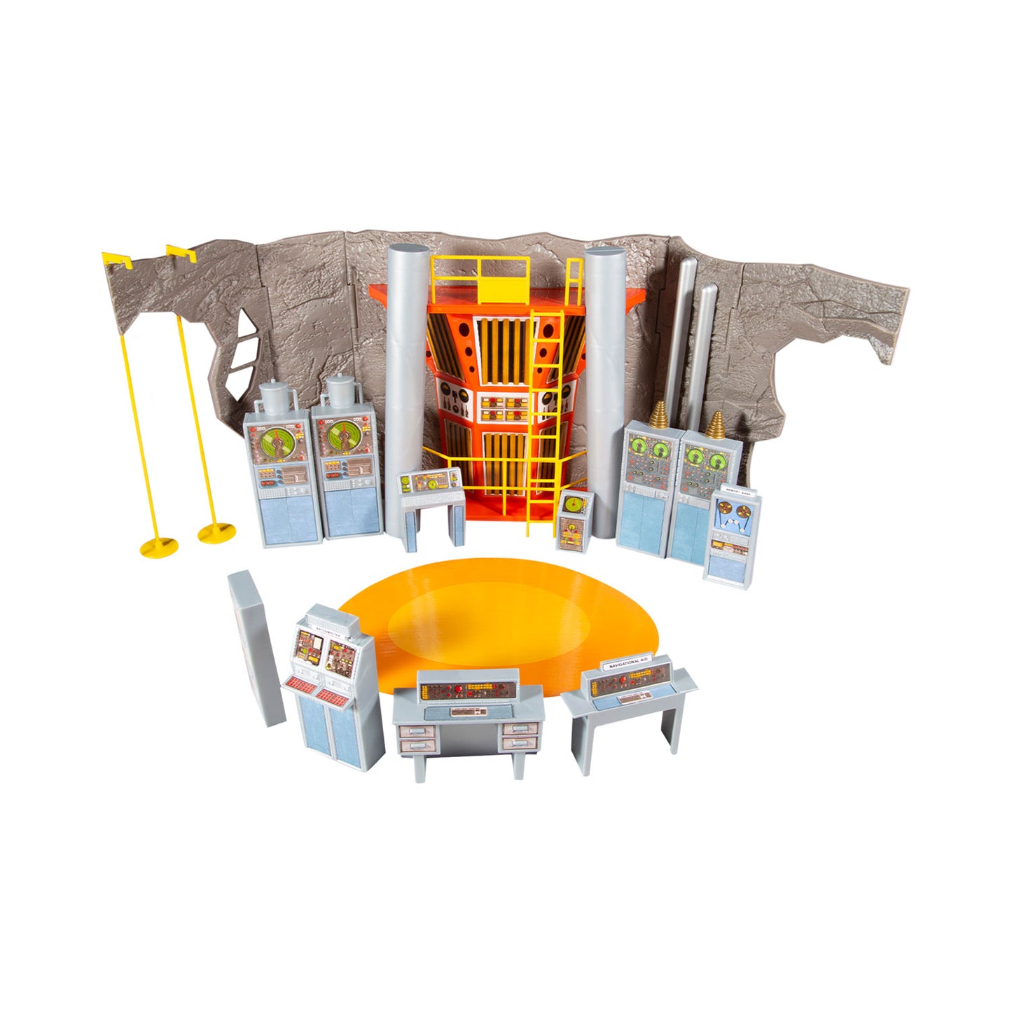 DC Retro Batman Classic TV Series Batcave 6-Inch Scale Action Figure Playset