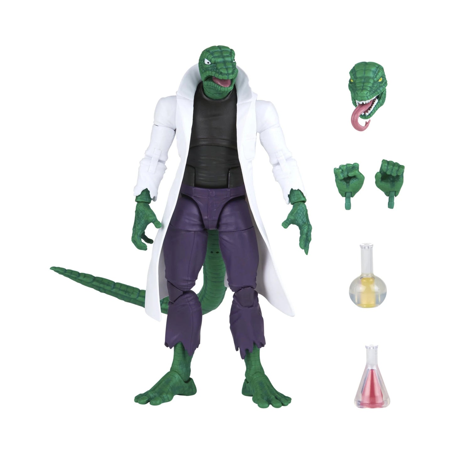 Marvel Legends Spider-Man Retro Collection Lizard 6-Inch Scale Action Figure