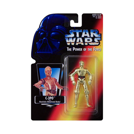 Star Wars: Power of the Force C-3PO (Red Card) 3.75-Inch Action Figure