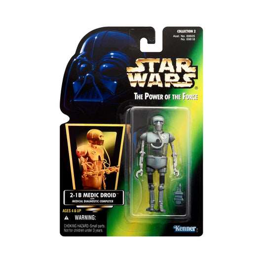 Star Wars: Power of the Force 2-1B Medic Droid (Hologram Card) 3.75-Inch Action Figure