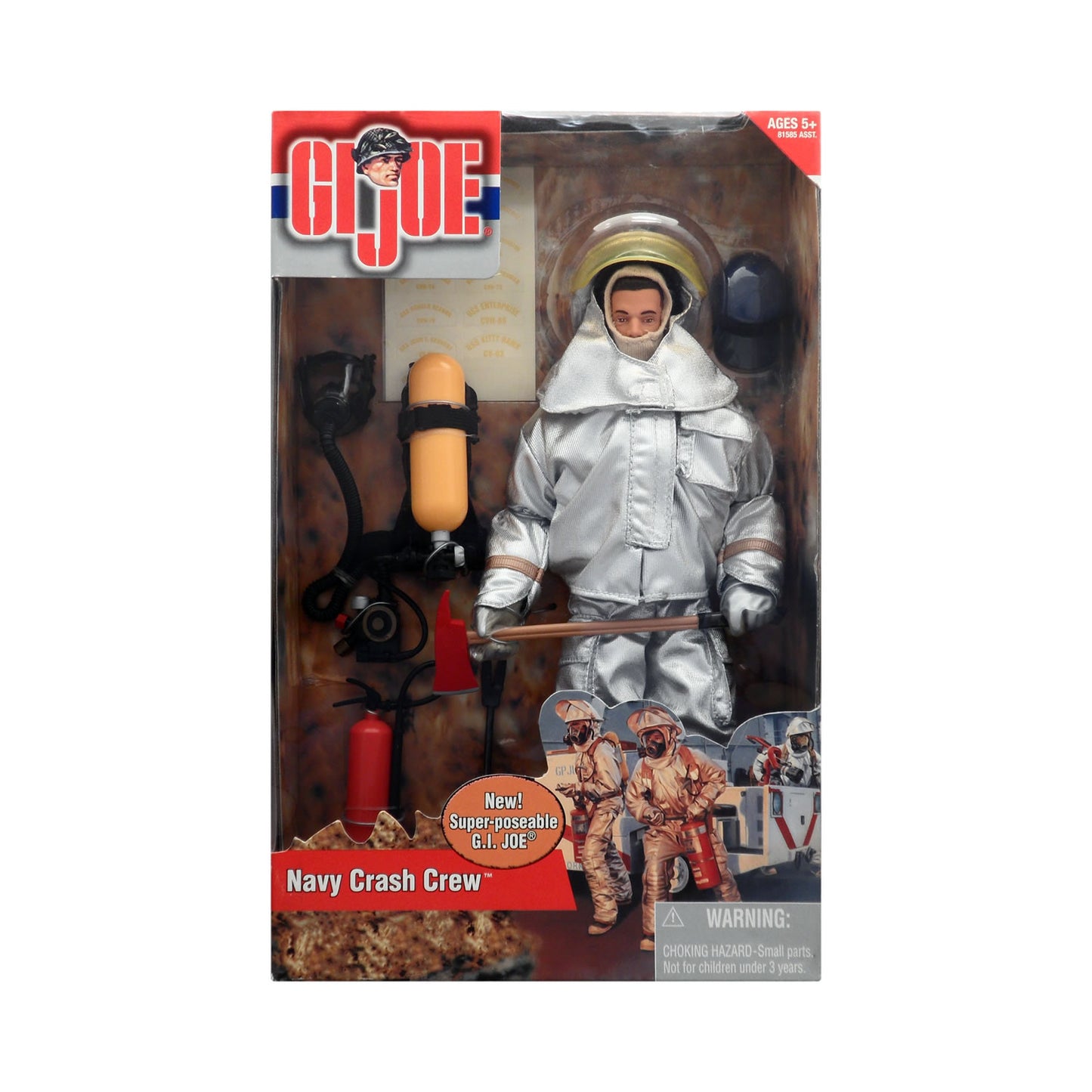 G.I. Joe Navy Crash Crew (Caucasian) 12-Inch Action Figure