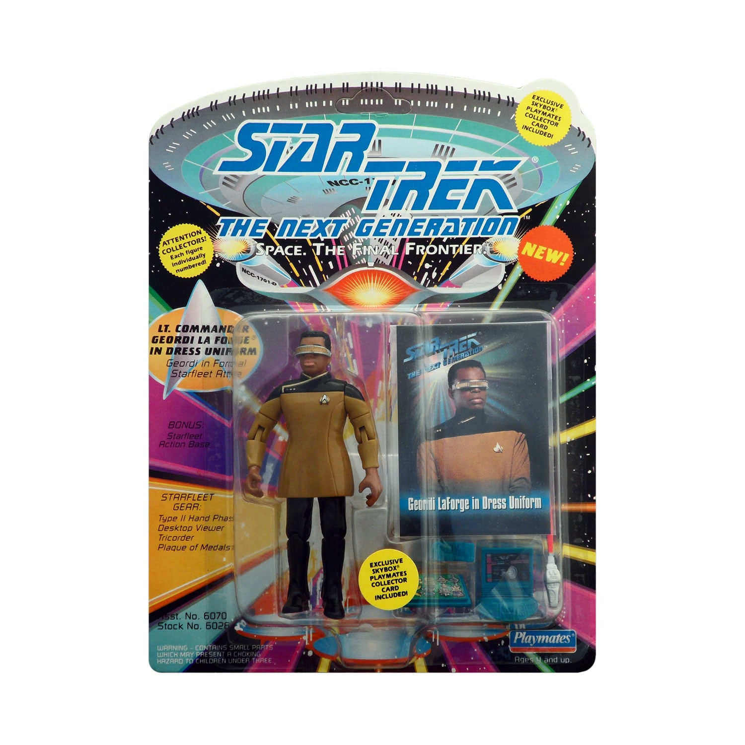 Star Trek The Next Generation: Season 7 Lt. Commander Geordi La Forge Action Figure Star Trek The Next Generation: Season 7 Lt. Commander Geordi La Forge Action Figure