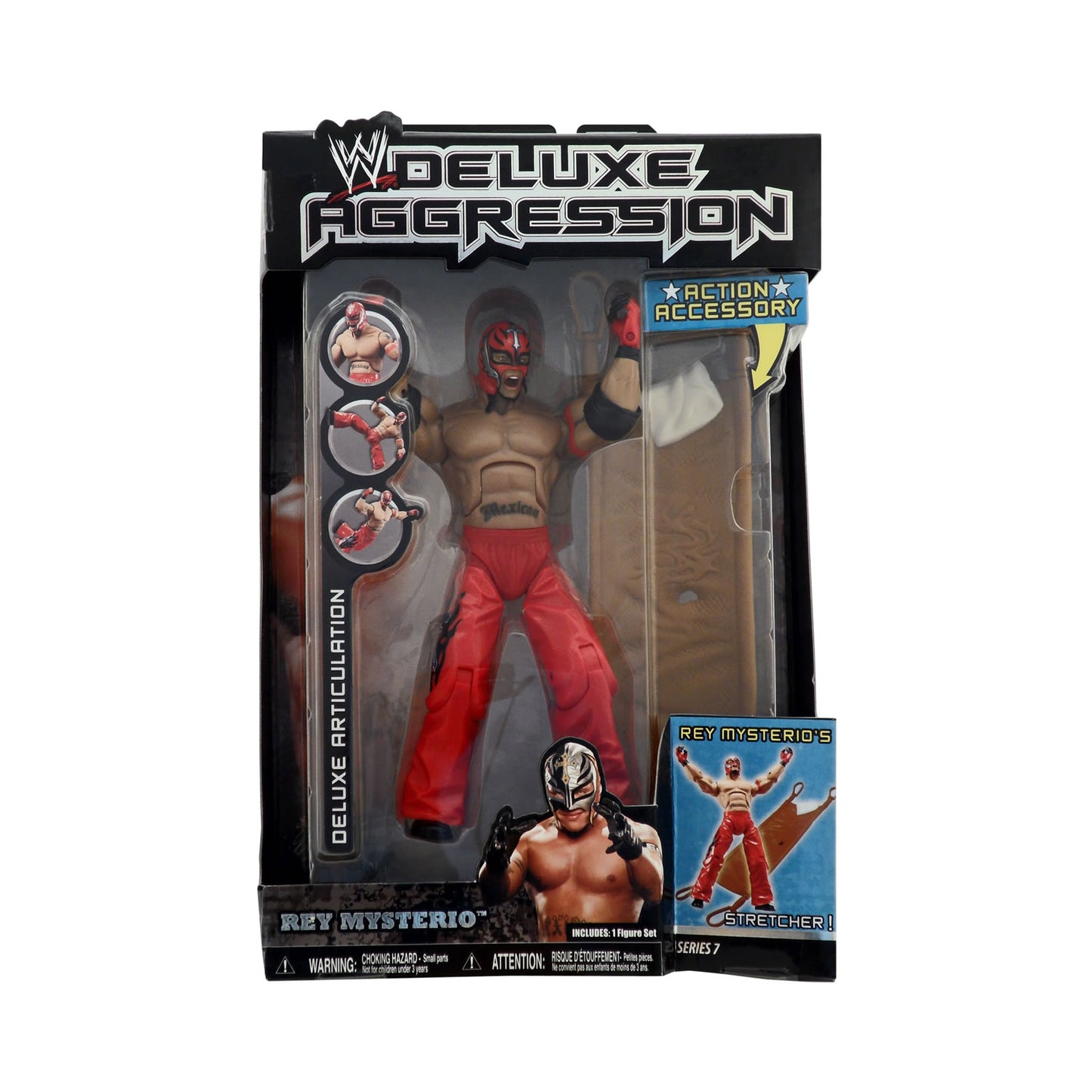 WWE Deluxe Aggression Series 7 Rey Mysterio Action Figure