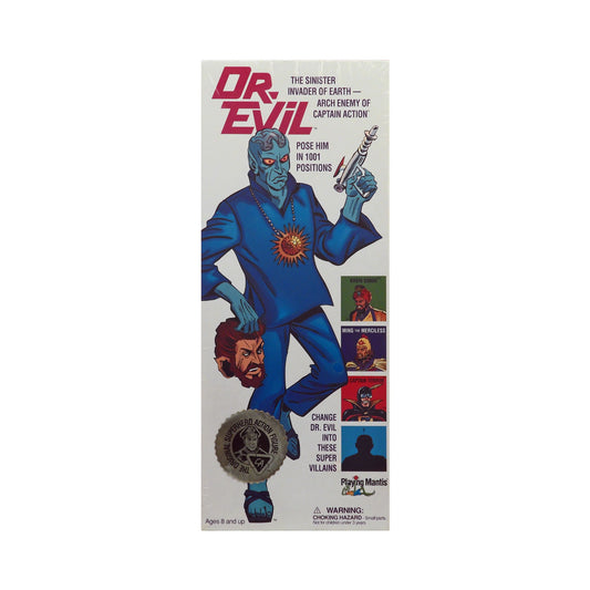 Diamond Select Dr. Evil the Sinister Invader of Earth Action Figure from Captain Action