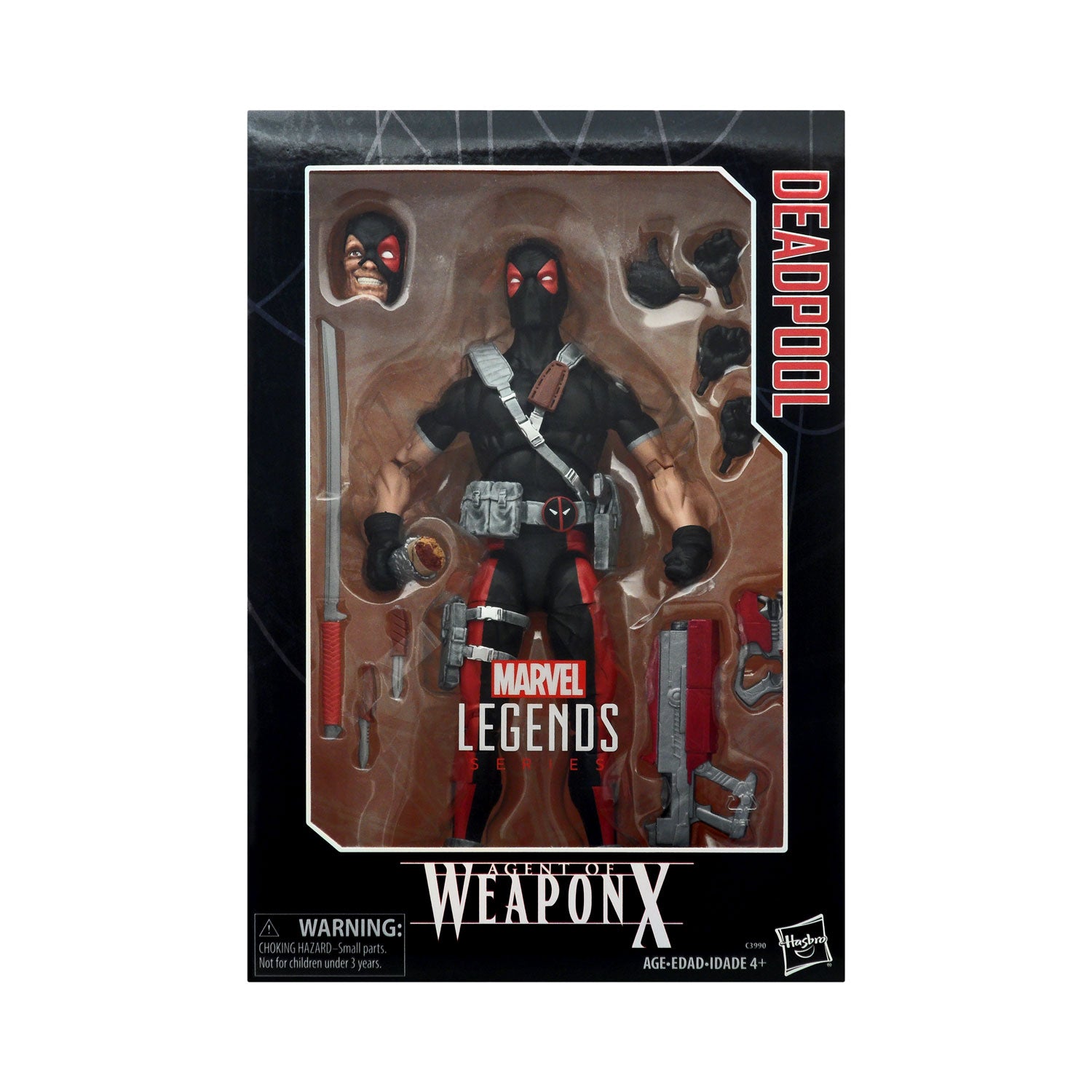Marvel Legends Agent of Weapon X Deadpool 12-Inch Action Figure – Action  Figures and Collectible Toys