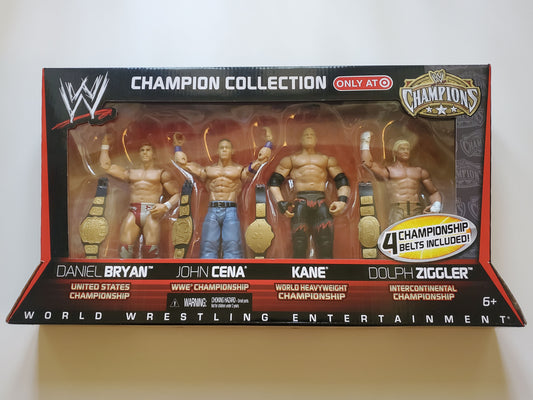 Target Exclusive WWE Champion Collection 4-Pack (Daniel Bryan, John Cena, Kane, & Dolph Ziggler)