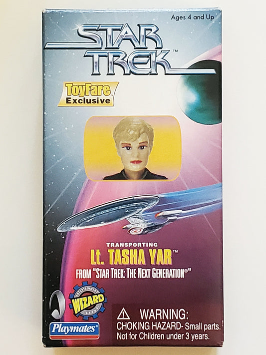 ToyFare Exclusive Transporting Lt. Tasha Yar from Star Trek