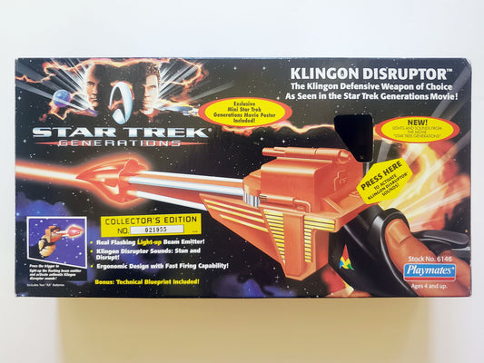 Star Trek: Generations Klingon Disruptor Prop Replica