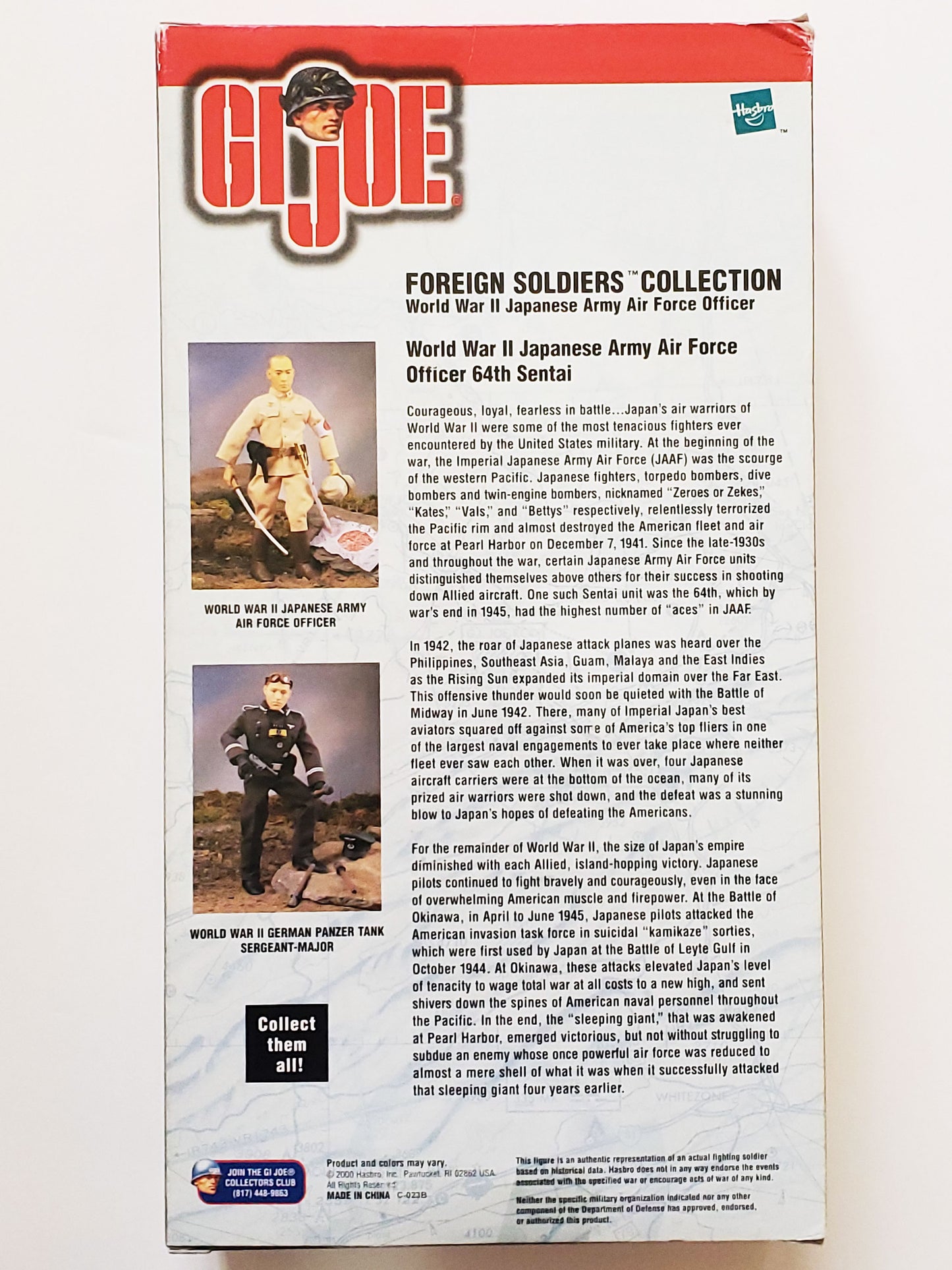 G.I. Joe Foreign Soldiers Collection World War II Japanese Army Air Force Officer 12-Inch Action Figure