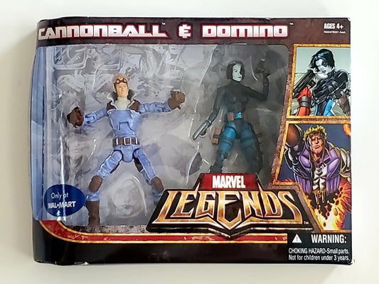 Marvel Legends Cannonball & Domino Action Figure 2-Pack
