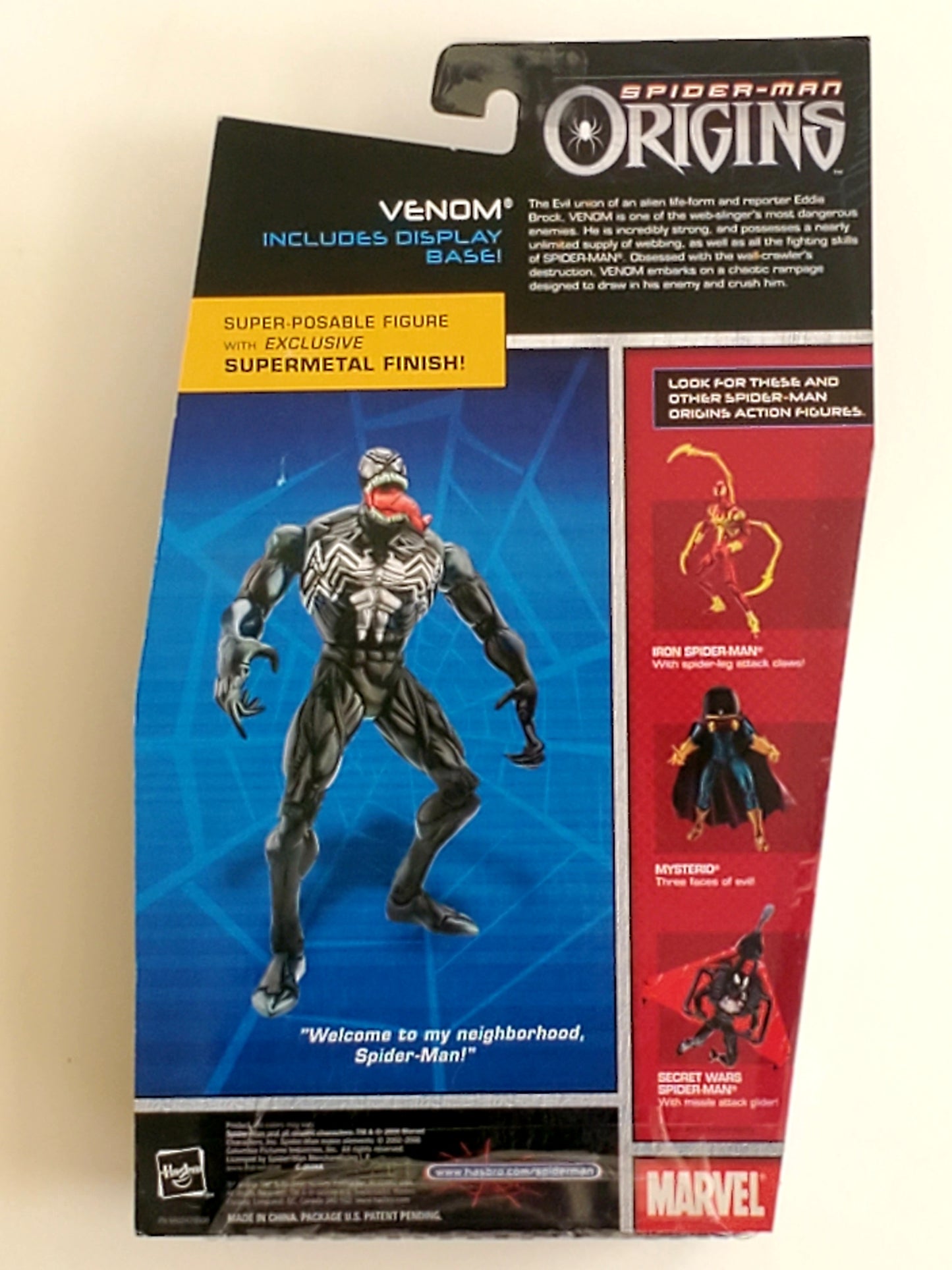 Spider-Man Origins Venom 6-Inch Action Figure