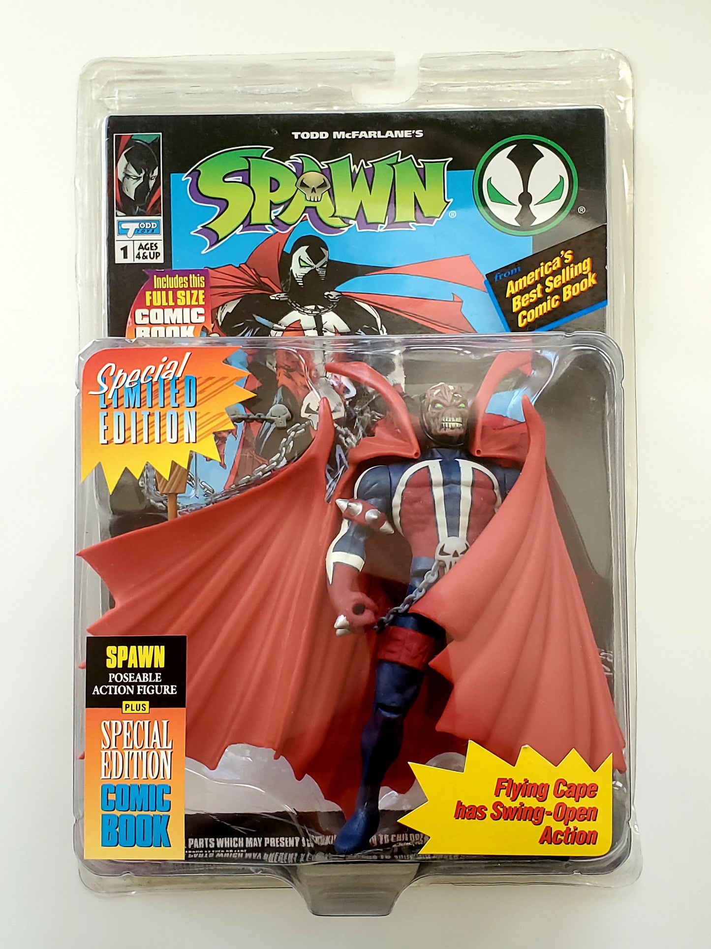 1st Special Edition "Hamburger-faced" Spawn Action Figure