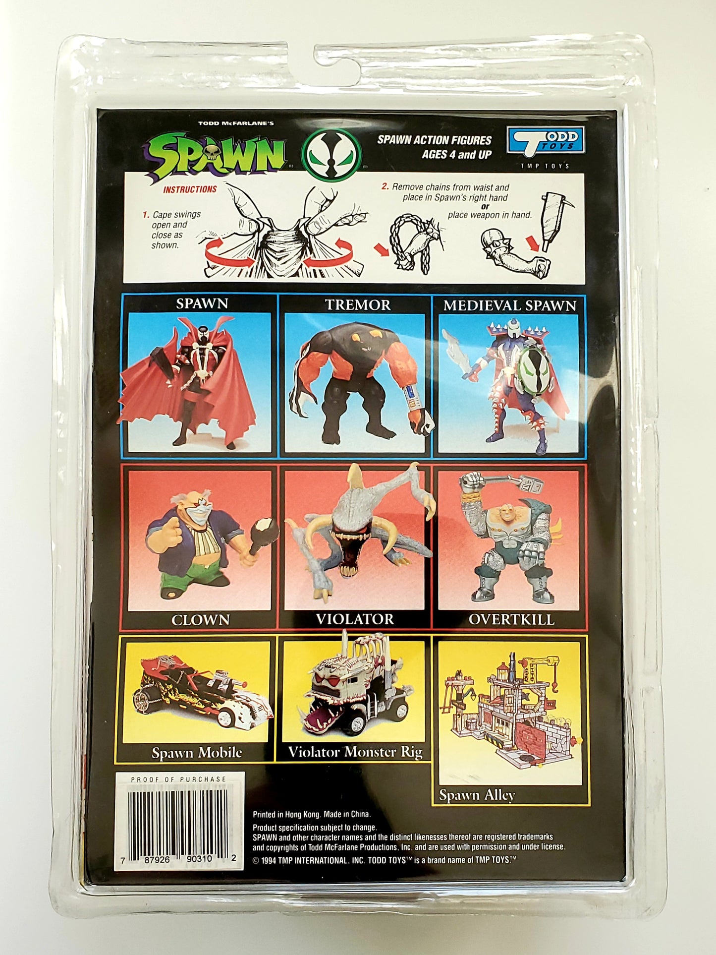 1st Special Edition "Hamburger-faced" Spawn Action Figure