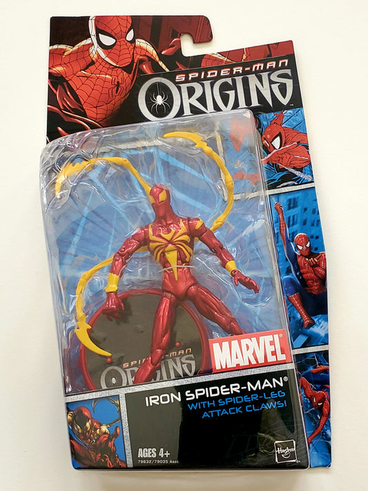 Spider-Man Origins Iron Spider-Man with Spider-Leg Attack Claws 6-Inch Action Figure