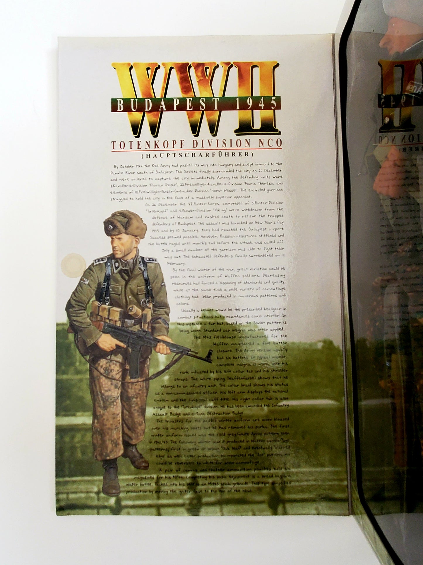 Dragon WWII Budapest 1945 Totenkopf Division NCO (Hauptscharfuhrer) "Hermann" 12-Inch Action Figure