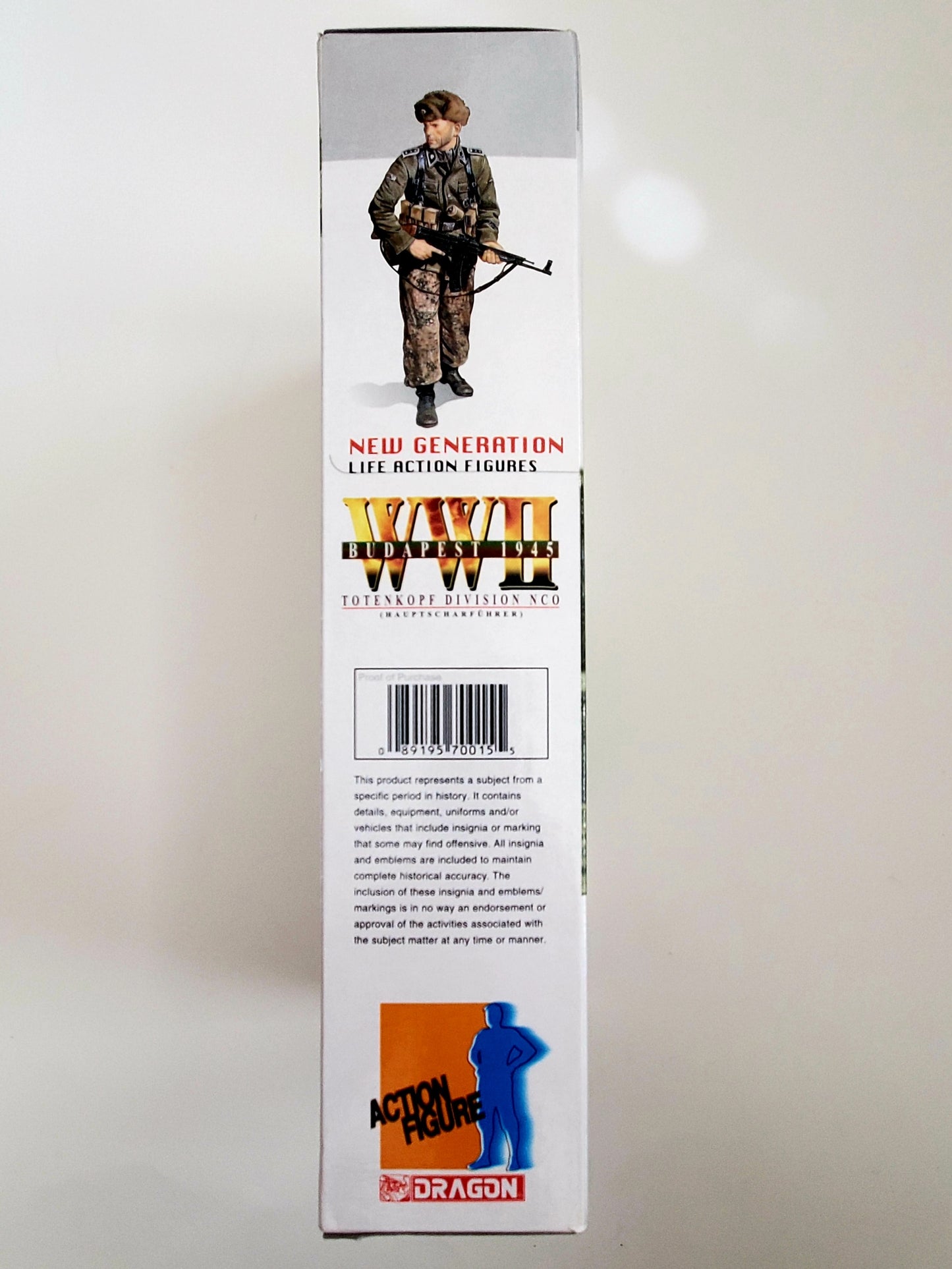 Dragon WWII Budapest 1945 Totenkopf Division NCO (Hauptscharfuhrer) "Hermann" 12-Inch Action Figure