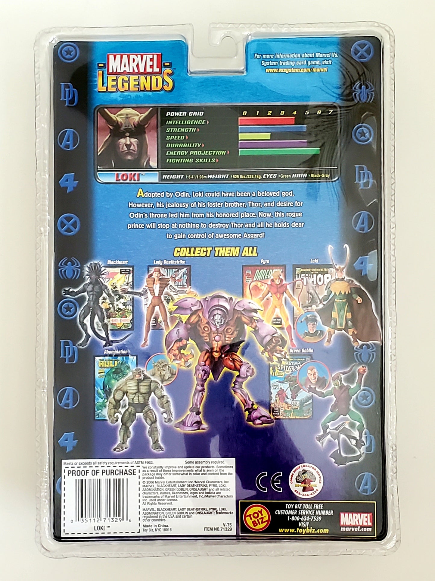 Marvel Legends Onslaught Series Loki (Long Horn) 6-Inch Action Figure