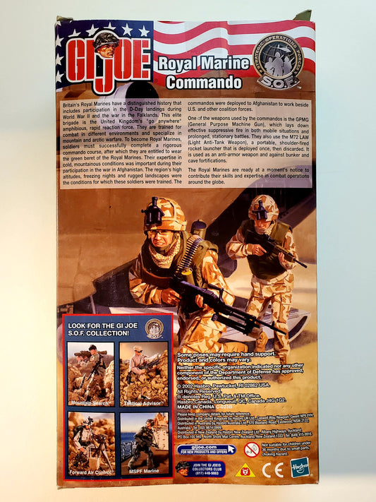 G.I. Joe Strategic Operations Forces Royal Marine Commando 12-Inch Action Figure (2002)