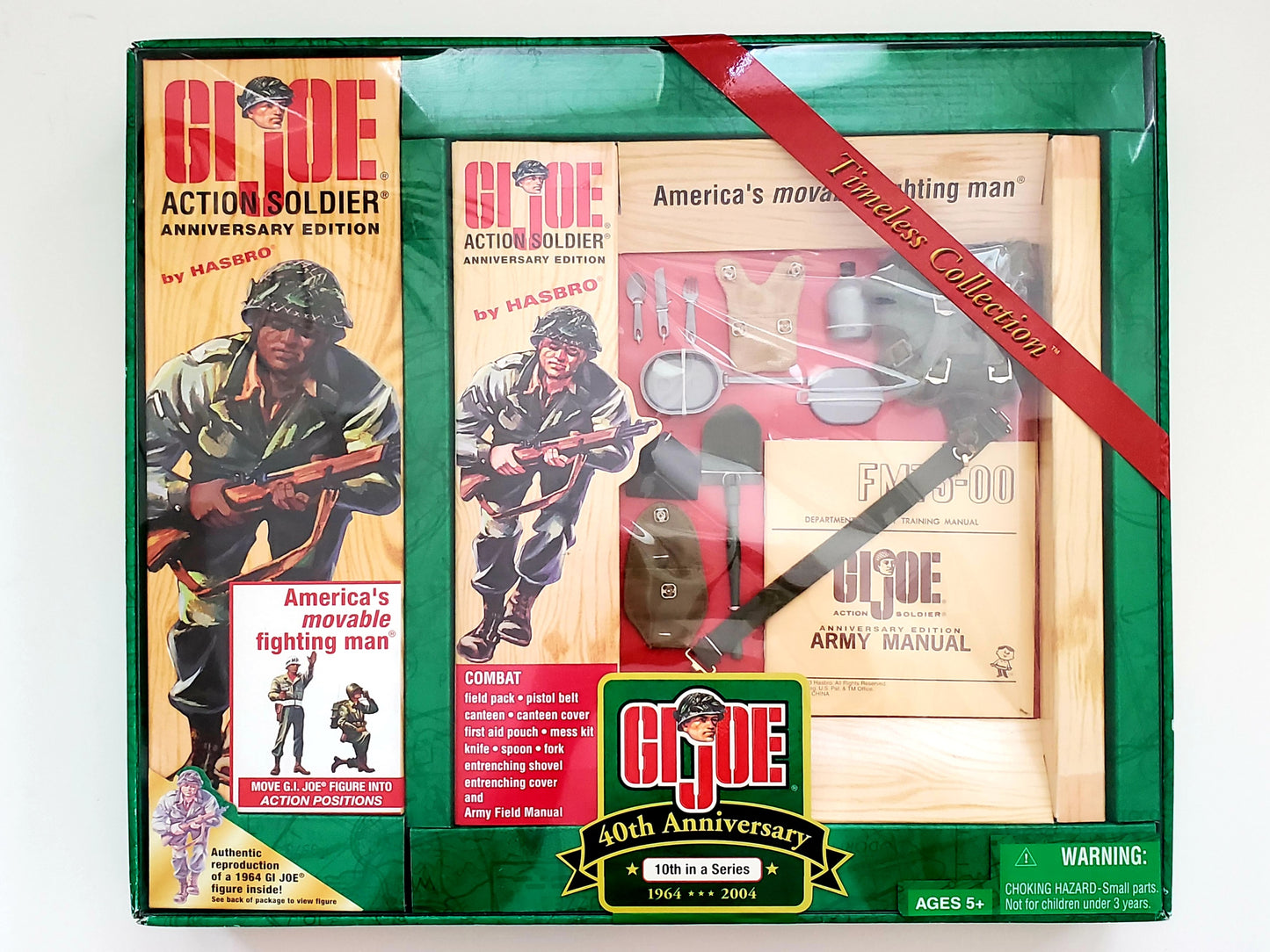G.I. Joe 40th Anniversary Action Soldier with Combat Field Pack (African-American) 12-Inch Action Figure Set 10th in a Series