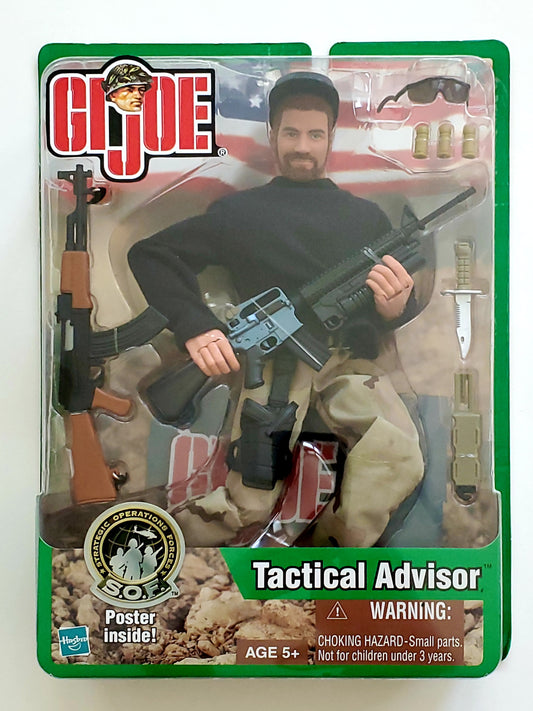 G.I. Joe Tactical Advisor (Caucasian) 12-Inch Action Figure (Black Shirt Variant)