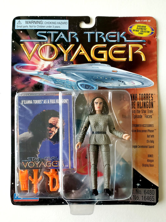 Star Trek: Voyager B'Elanna Torres the Klingon from the Episode "Faces" 4.5-Inch Action Figure