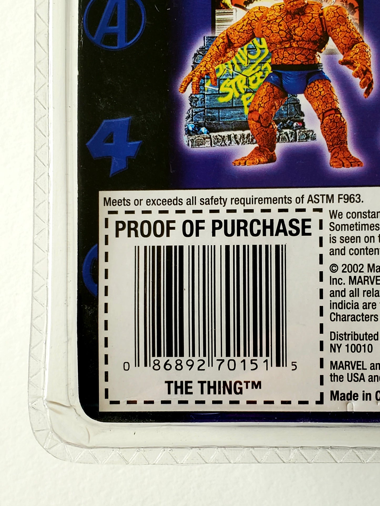 Marvel Legends Series II The Thing 6-Inch Action Figure