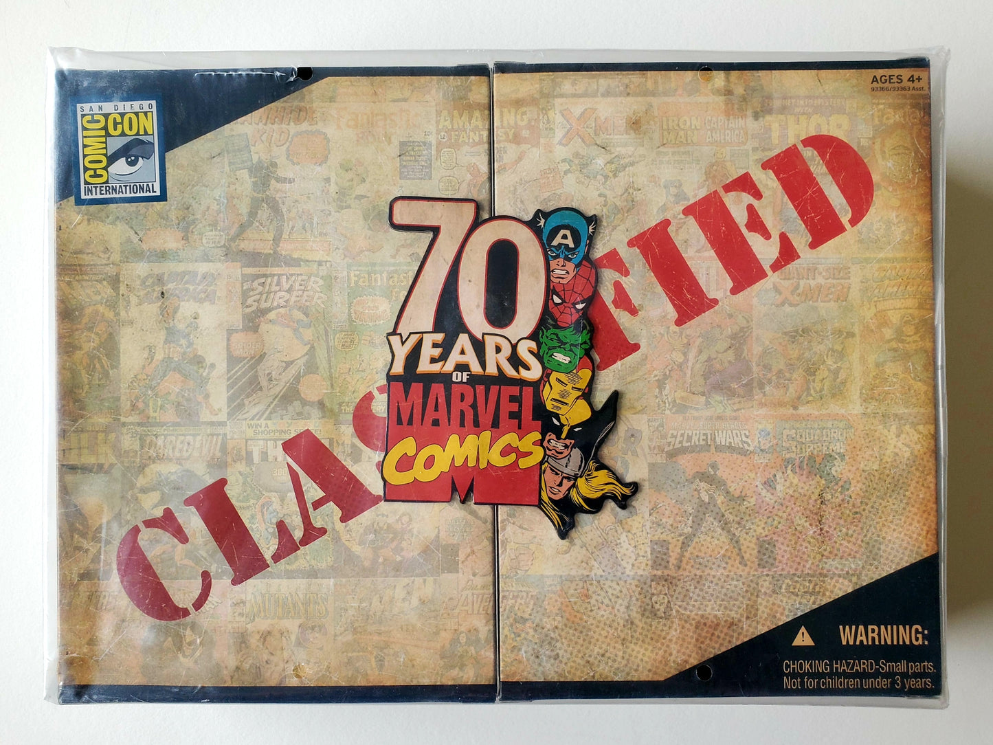 2009 San Diego Comic Con Exclusive Marvel Universe The Invaders 3.75-Inch Action Figure 4-Pack