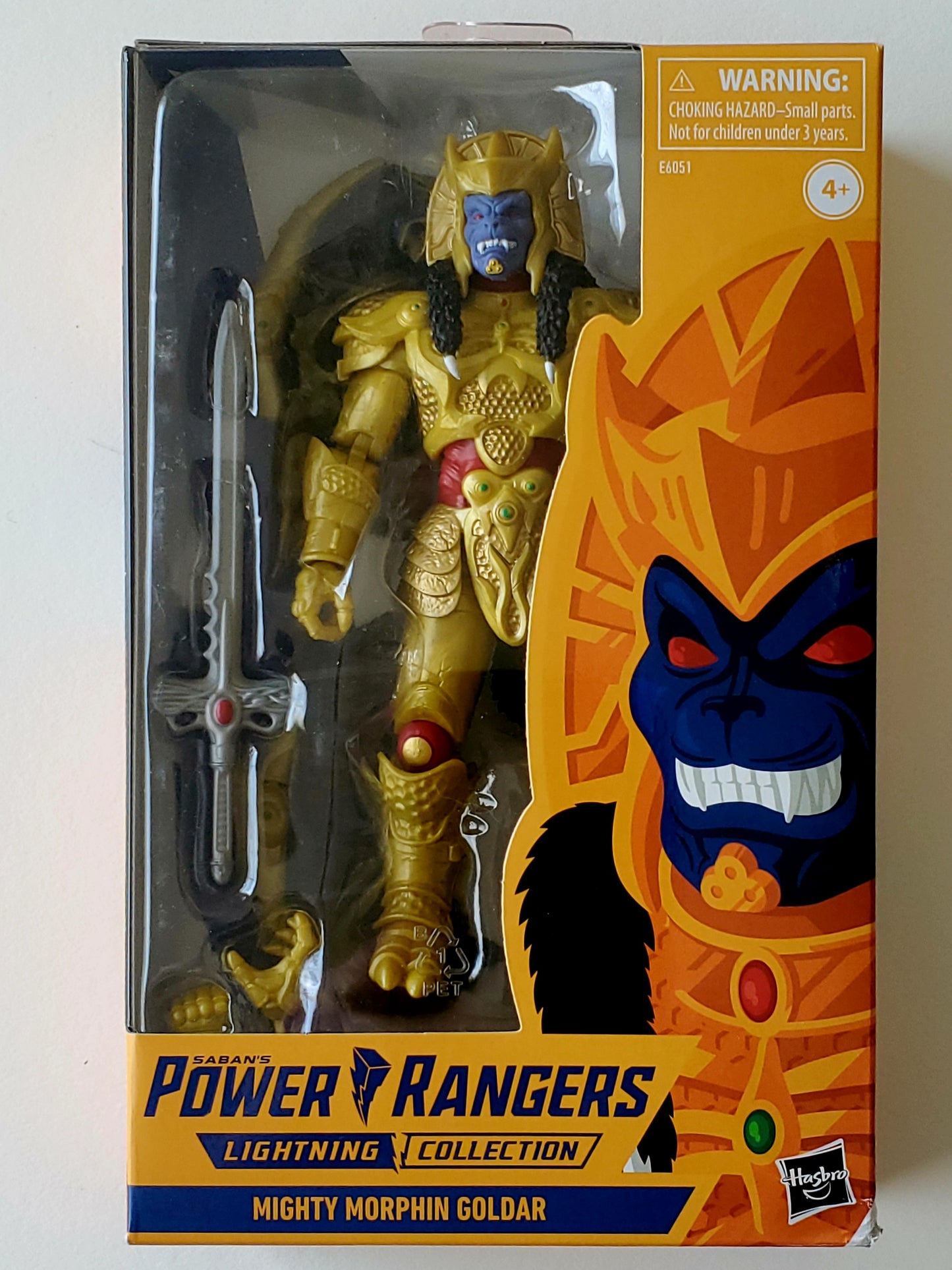 Power Rangers Lightning Collection Exclusive Goldar 6-Inch Action Figure