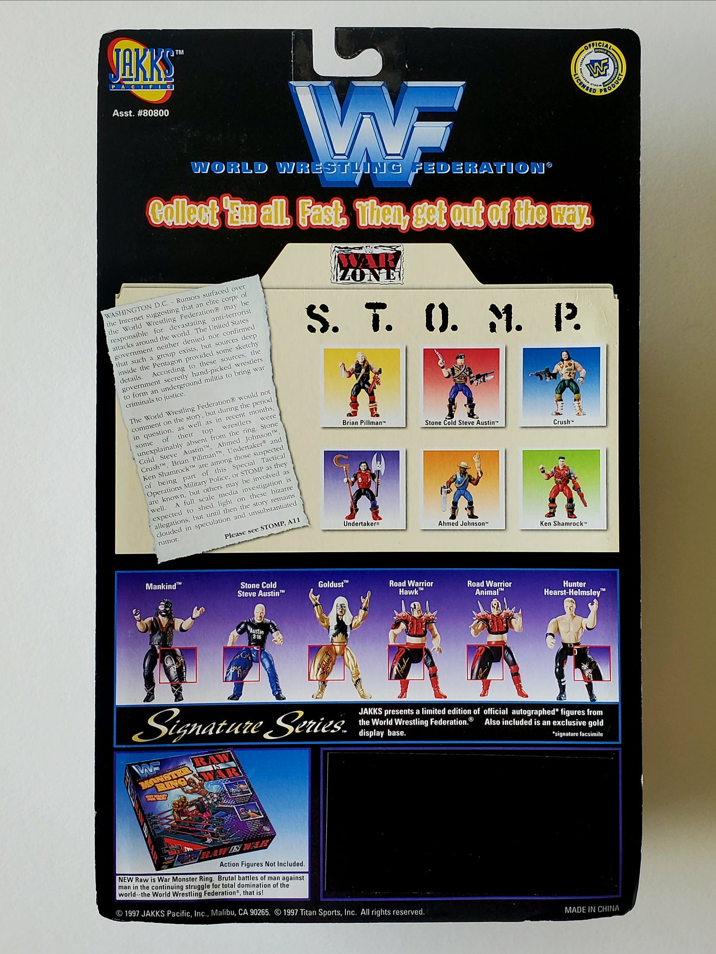 WWF S.T.O.M.P. Brian Pillman Action Figure