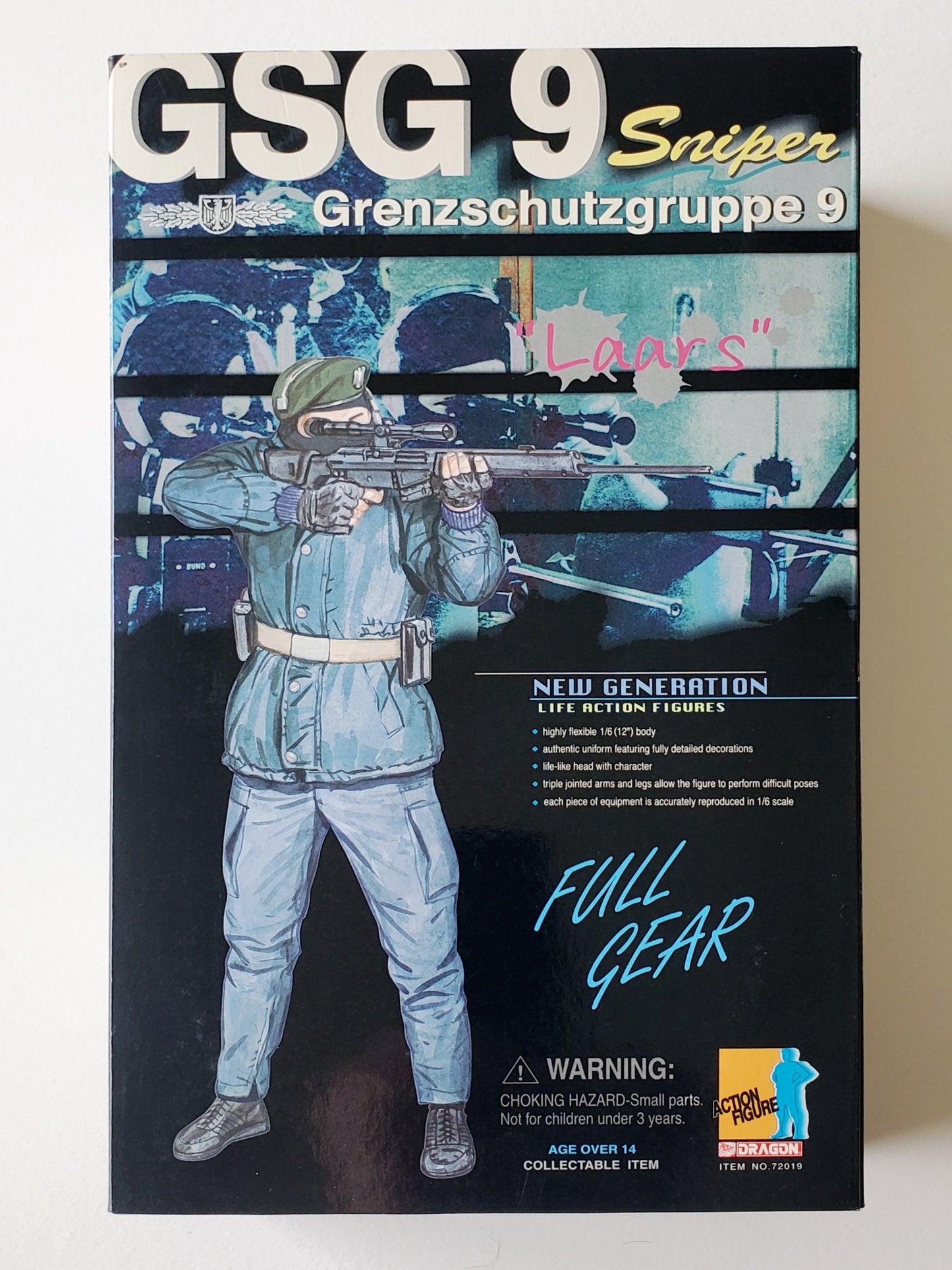 Dragon GSG 9 Sniper (Grenzschutzgruppe 9) "Laars" 12-Inch Action Figure