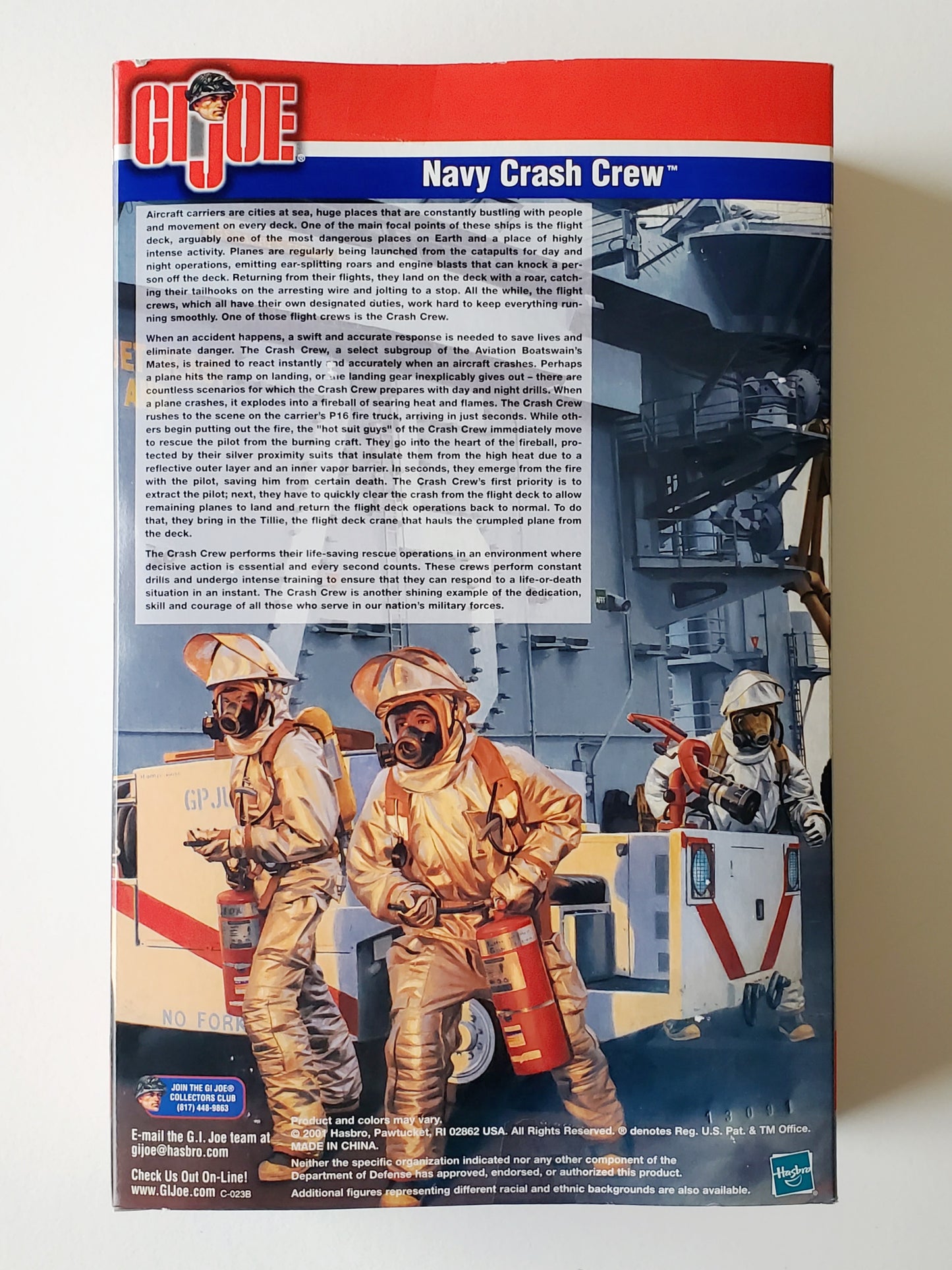G.I. Joe Navy Crash Crew (Hispanic) 12-Inch Action Figure