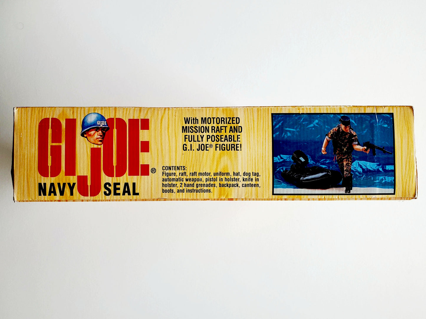 G.I. Joe Navy Seal and Mission Raft FAO Schwarz Exclusive