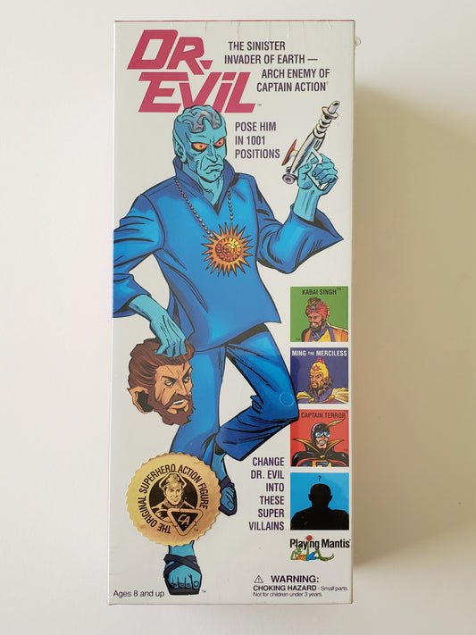 Diamond Select Dr. Evil the Sinister Invader of Earth Action Figure from Captain Action