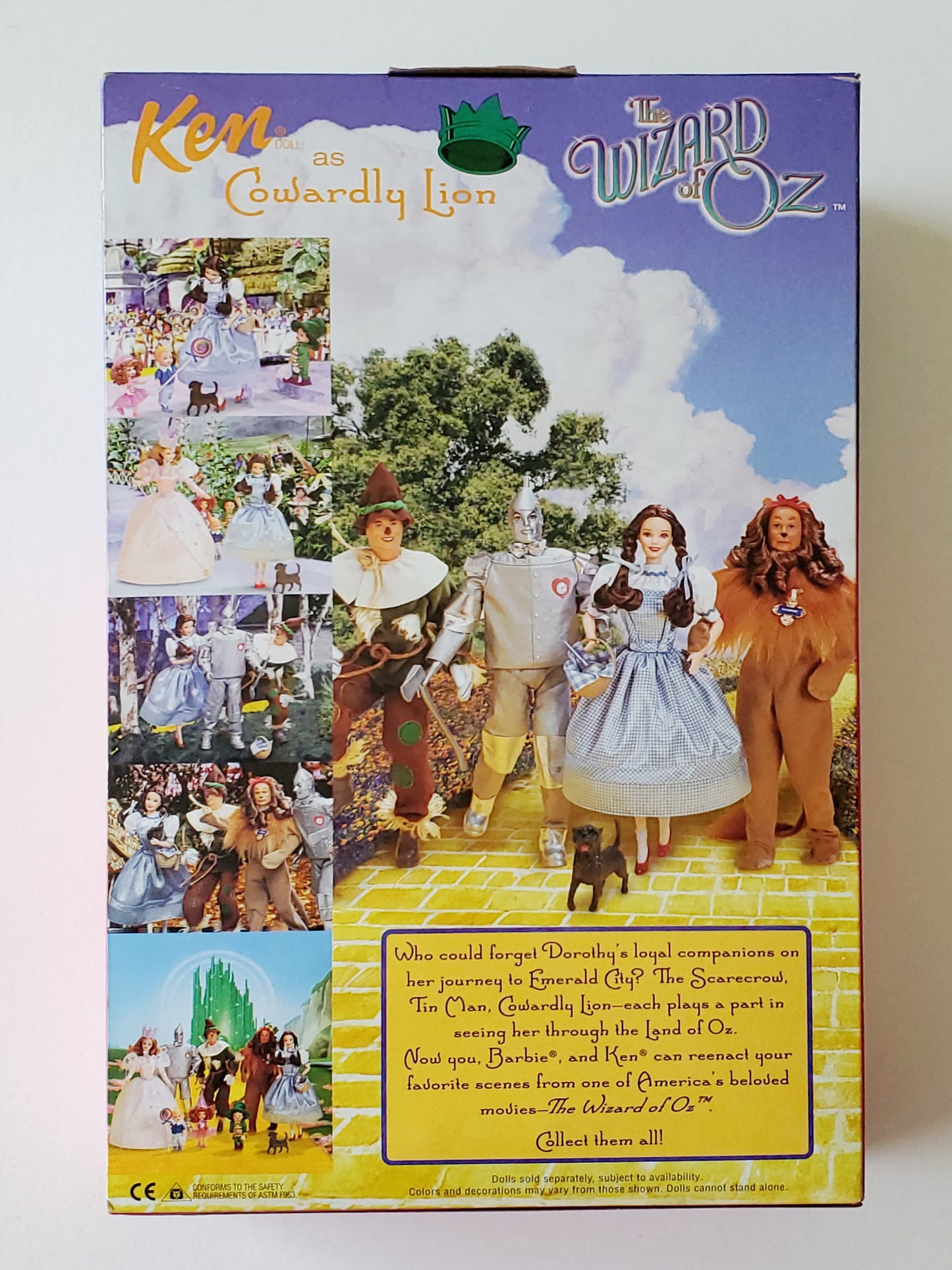 The Wizard of Oz Ken as the Cowardly Lion 12-Inch Doll