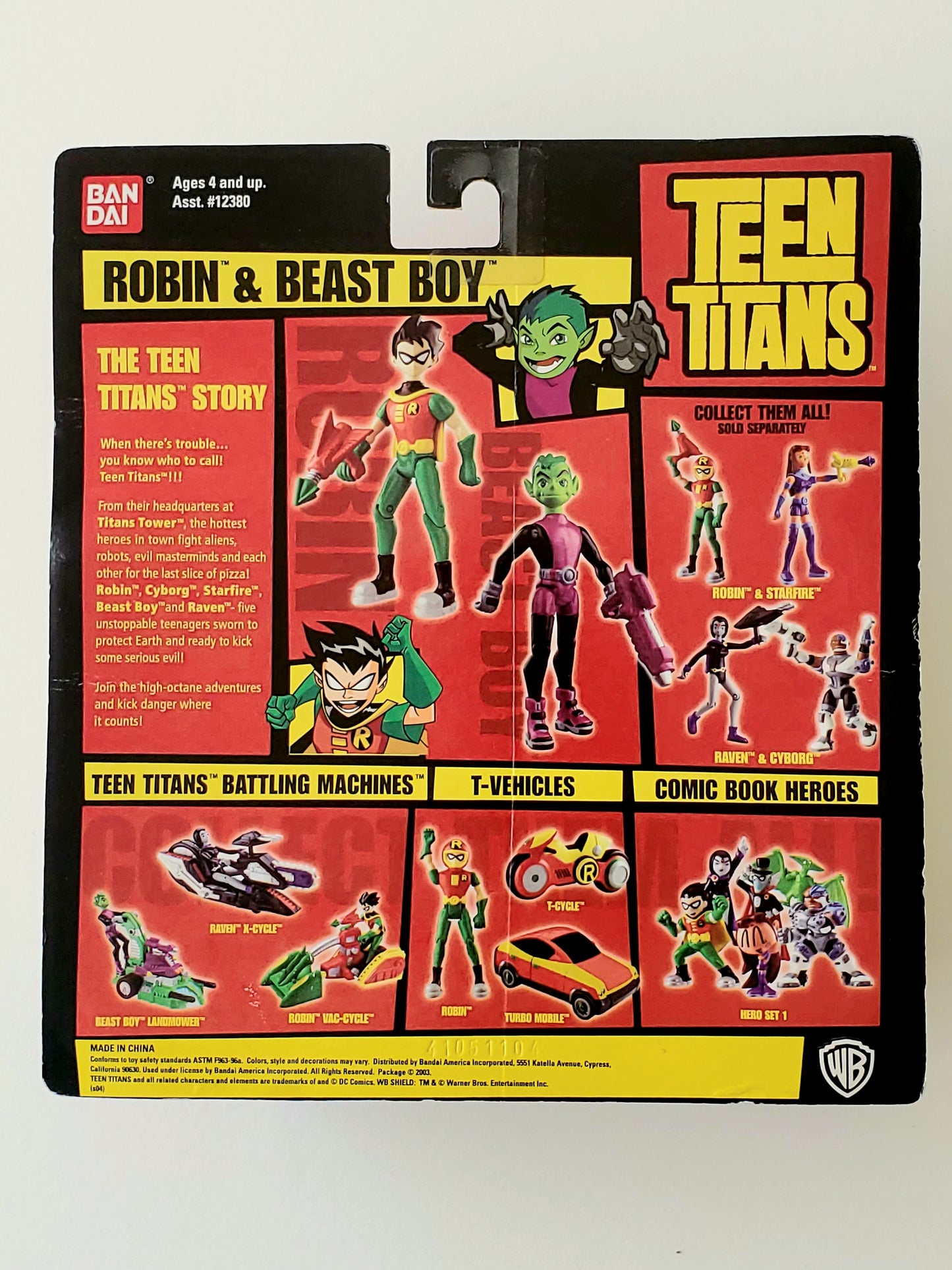 Teen Titans Robin & Beast Boy 3.5-Inch Action Figures