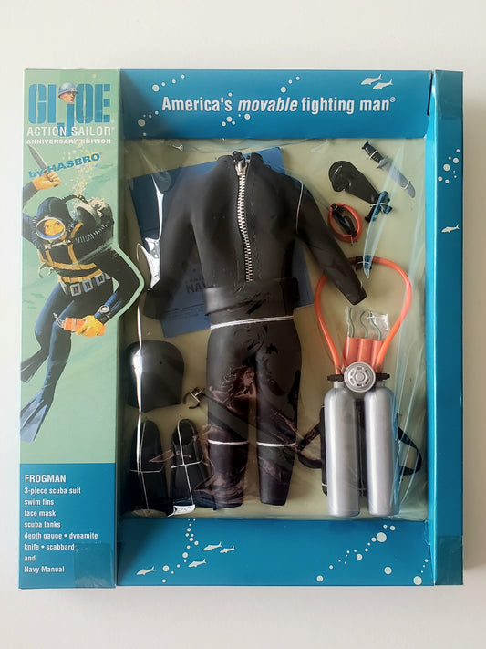 G.I. Joe 40th Anniversary Action Sailor Frogman 12-Inch Action Figure Accessory Set