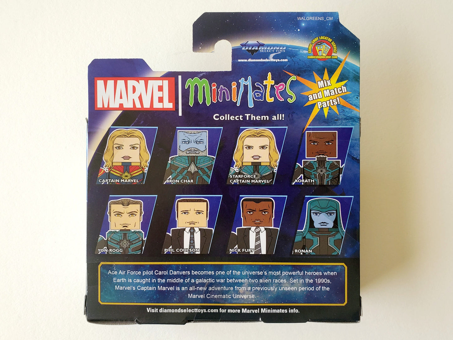 Captain Marvel Minimates Exclusive Yon-Rogg & Phil Coulson Action Figures