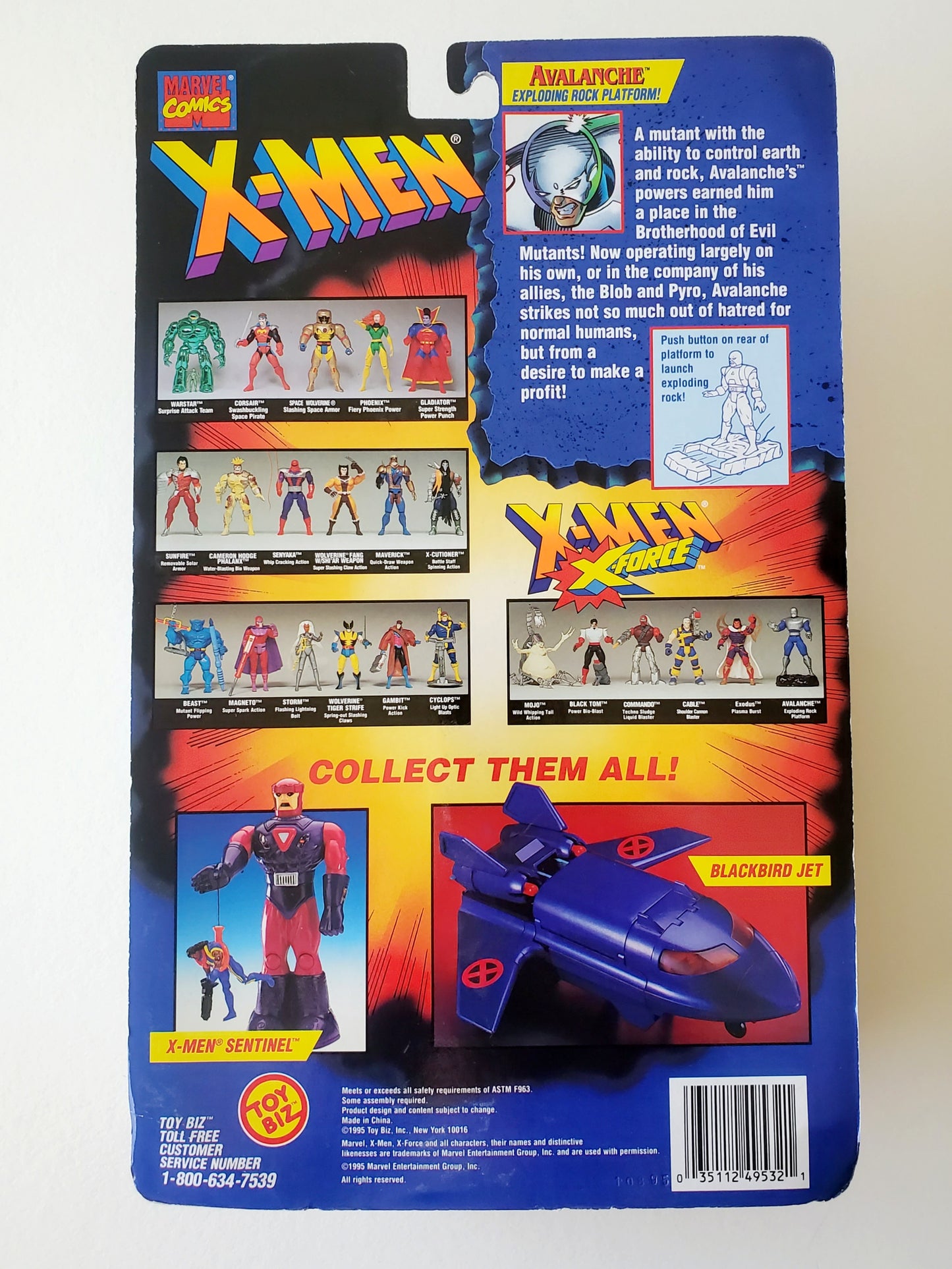X-Men/X-Force Avalanche Action Figure