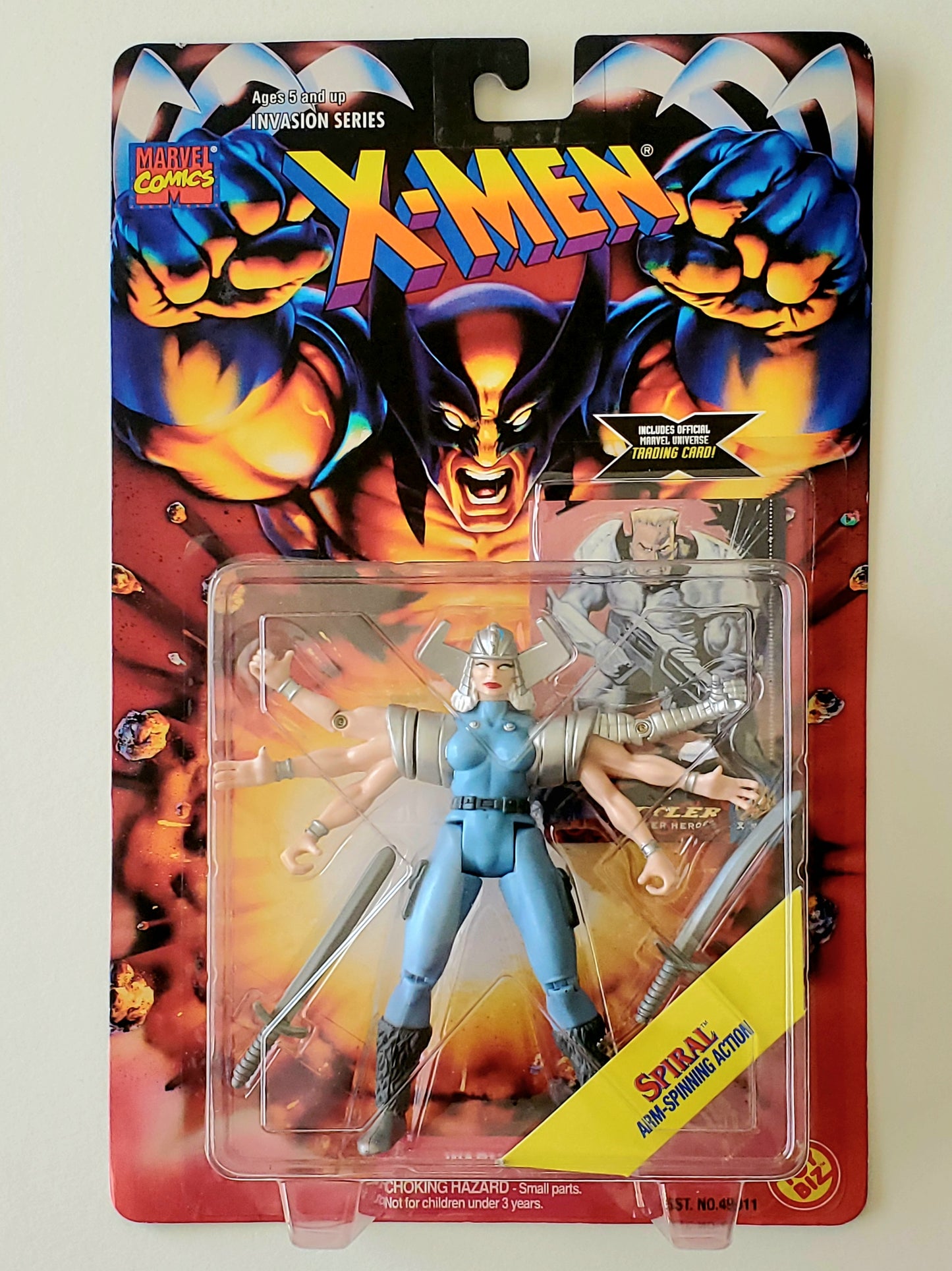 X-Men Invasion Series Spiral 5-Inch Action Figure