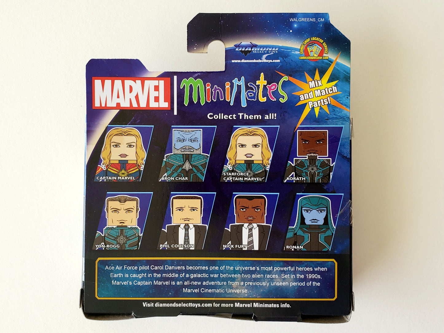 Captain Marvel Minimates Exclusive Yon-Rogg & Phil Coulson Action Figures