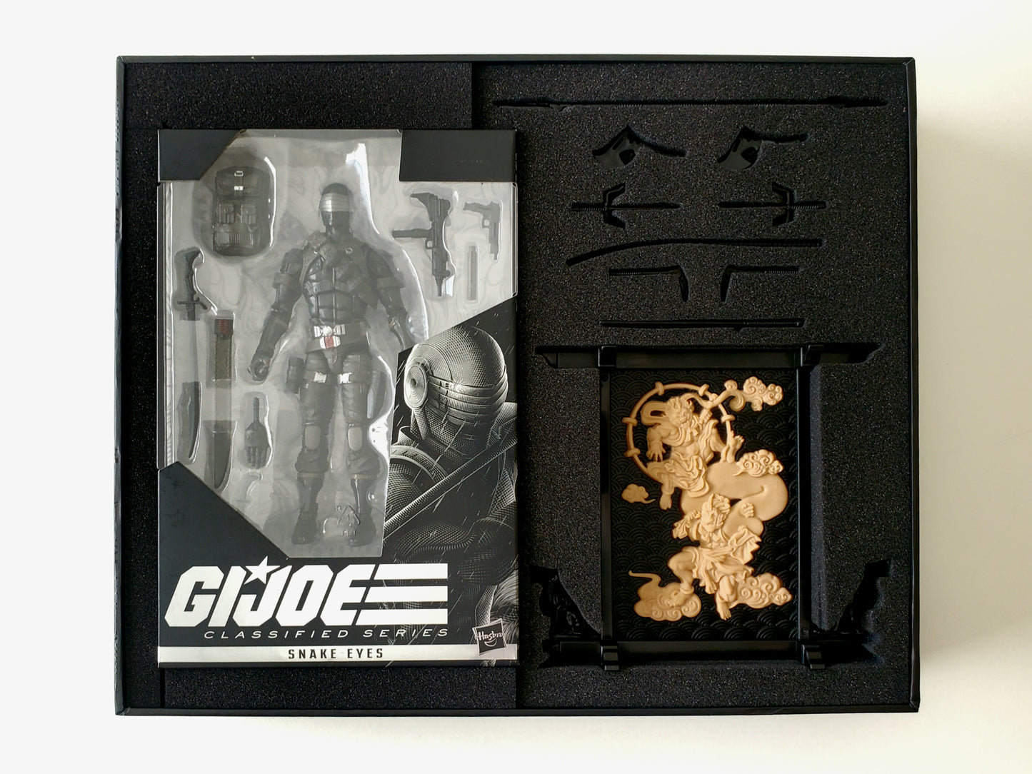 G.I. Joe Classified Series #00 Deluxe Snake Eyes Exclusive 6-Inch Action Figure Set