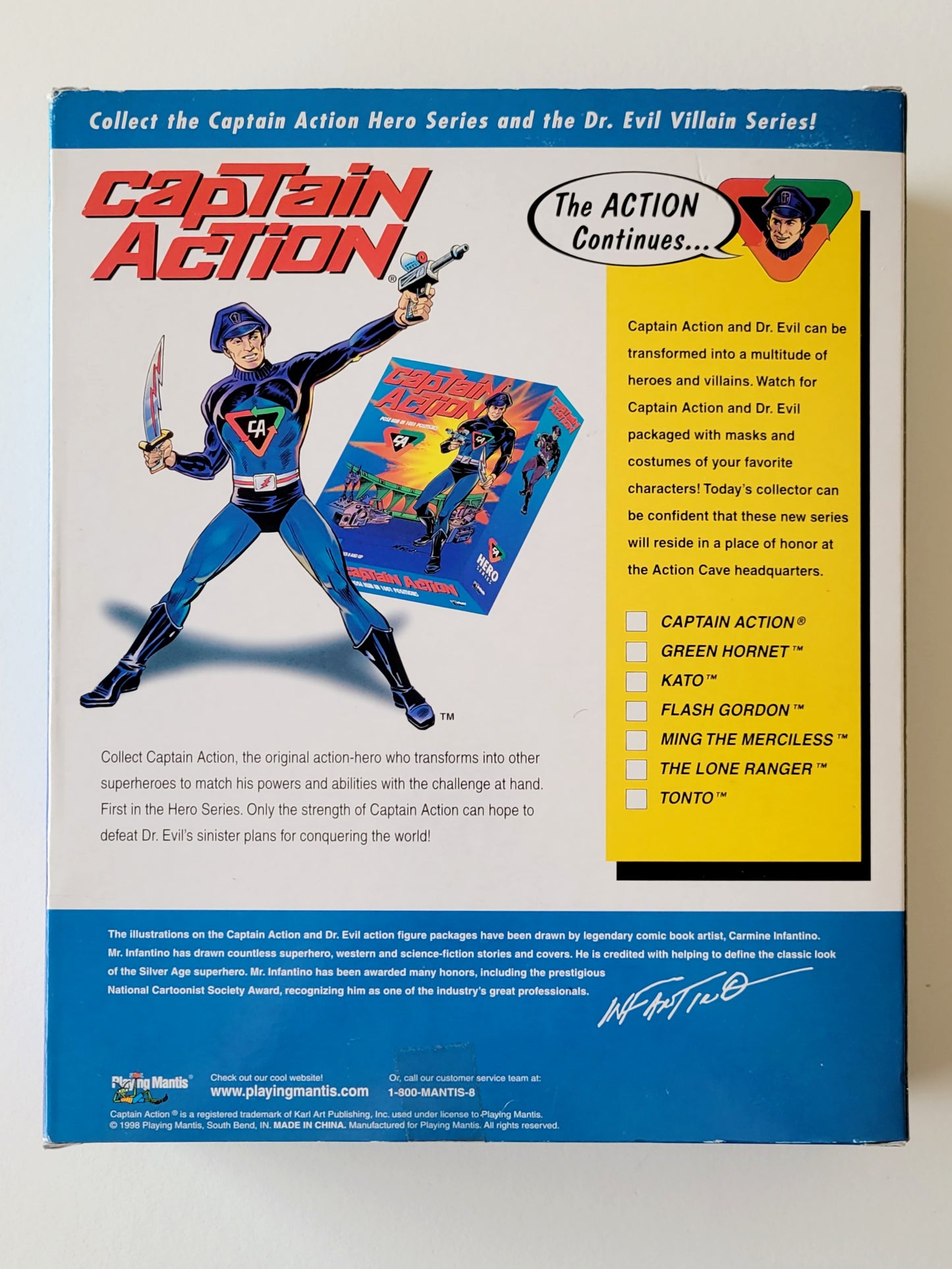 Captain Action's Arch Enemy, Dr. Evil 12-Inch Action Figure (1998)