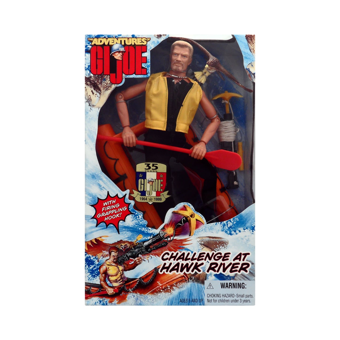 Adventures of G.I. Joe Challenge at Hawk River (Caucasian) 12-Inch Action Figure