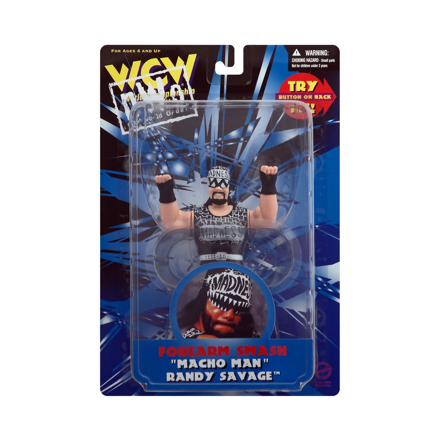 WCW/NWO Forearm Smash "Macho Man" Randy Savage Action Figure
